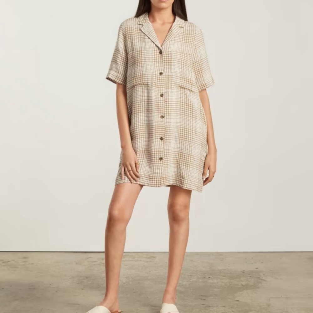 Everlane Linen Workwear Dress size M
